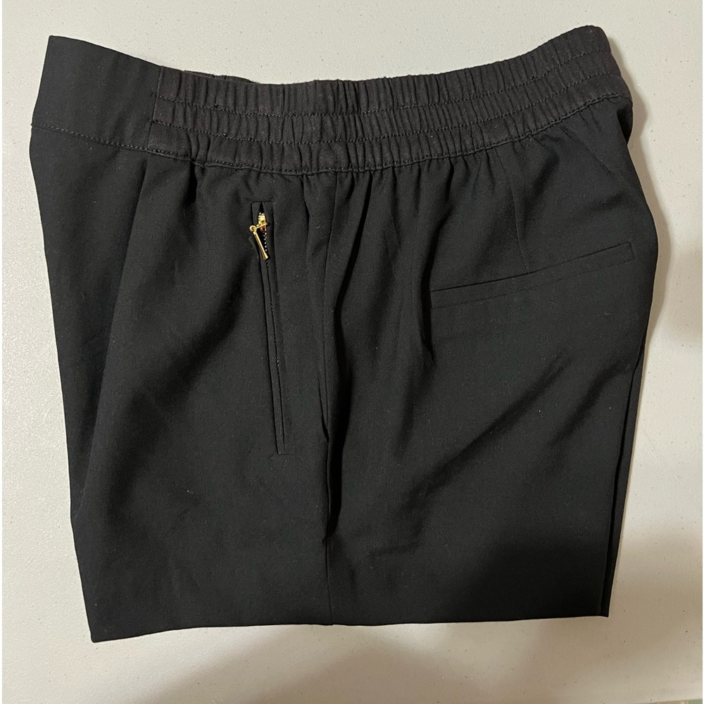 Zara Shorts With Gold Zippers